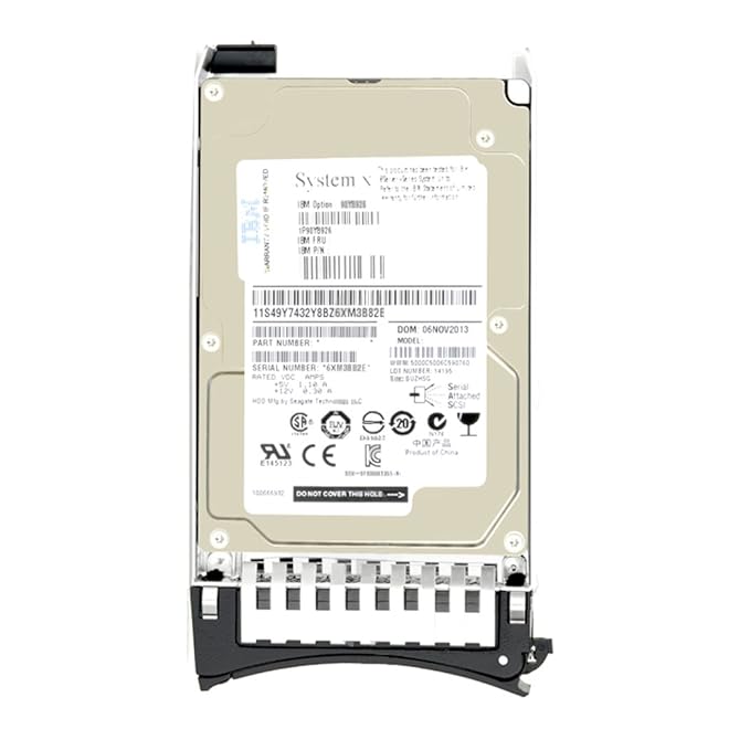 IBM 3TB 7.2K SAS 3.5" 6G Hard Drive