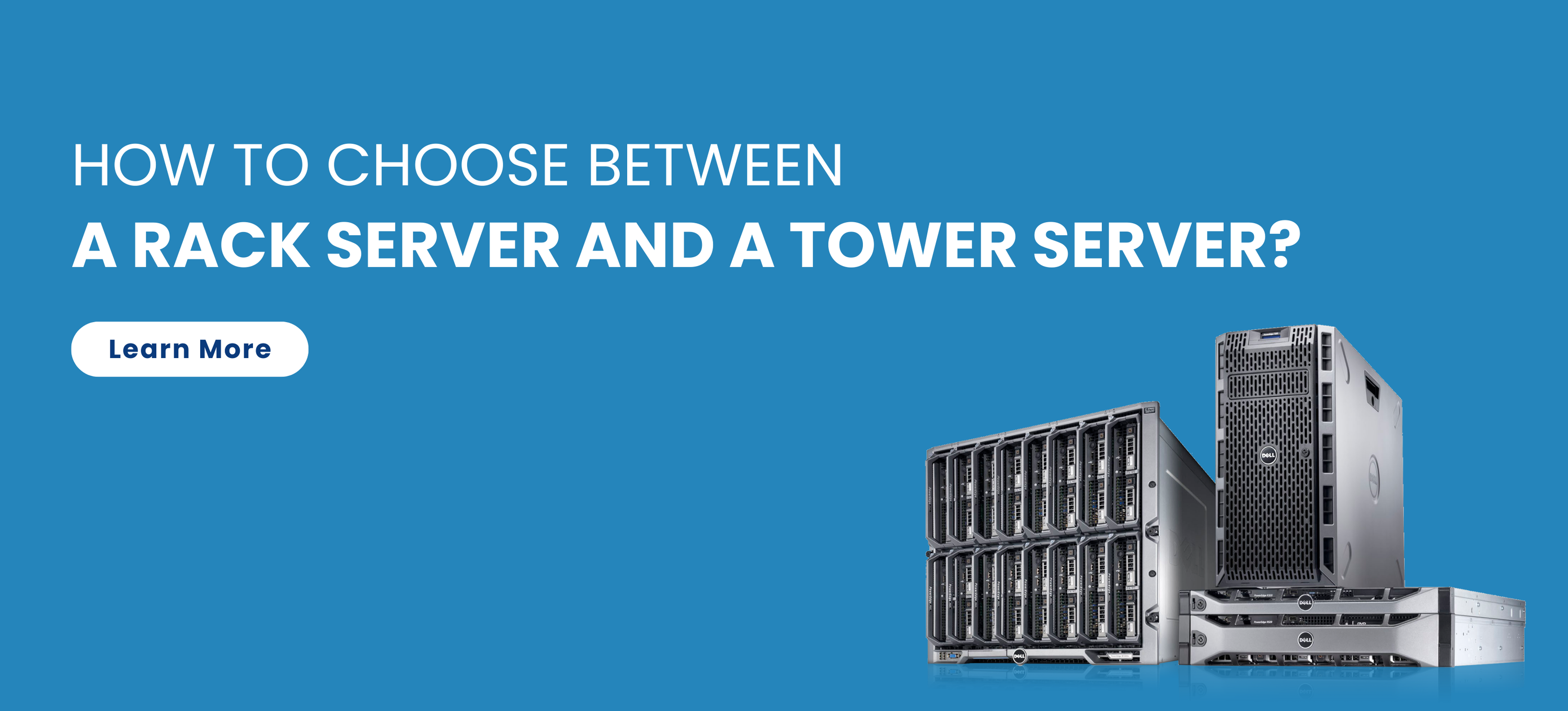 How to Choose Between a Rack Server and a Tower Server?